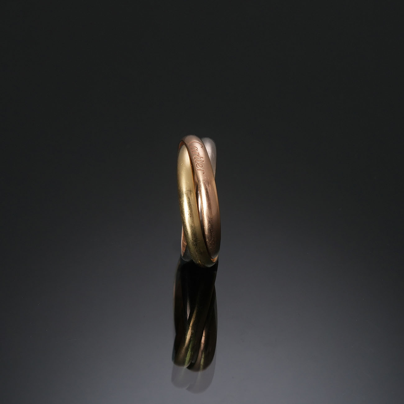 CARTIER(USED)까르띠에 트리니티 스몰 링#55