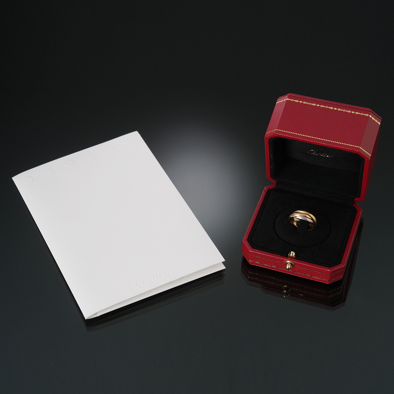 CARTIER(USED)까르띠에 트리니티 스몰 링#51
