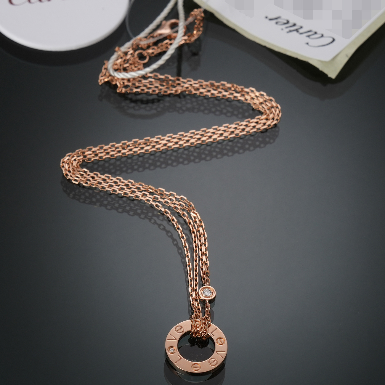 CARTIER(USED)까르띠에 러브 펜던트 네크리스 (새상품) NEW PRODUCT