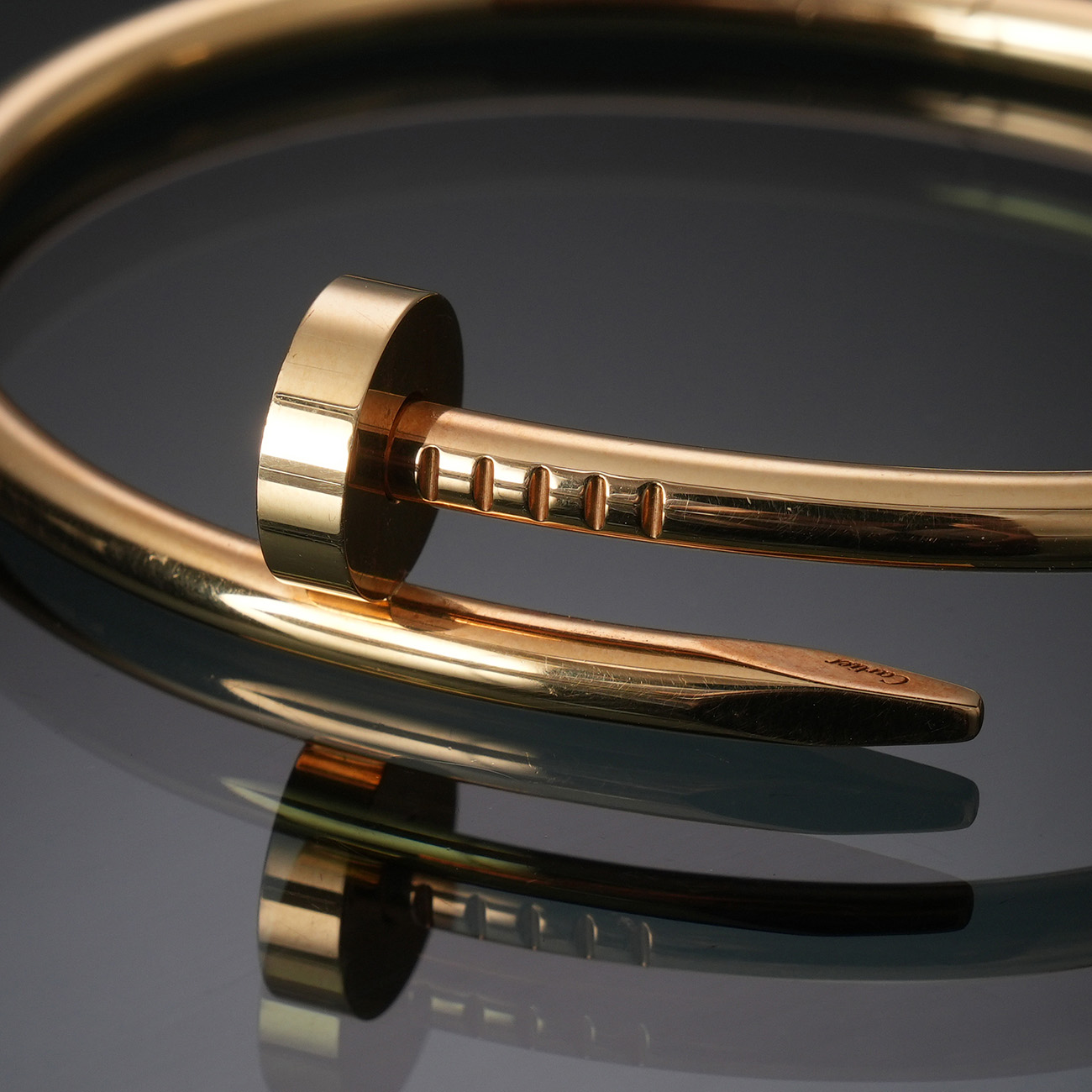 CARTIER(USED)까르띠에 저스트 앵 끌루 브레이슬릿 #17