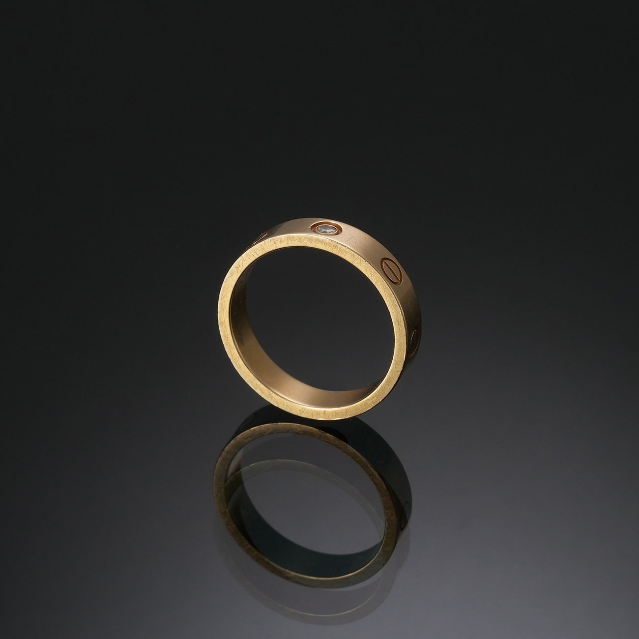 CARTIER(USED)까르띠에 1P 러브 웨딩 밴드 #50