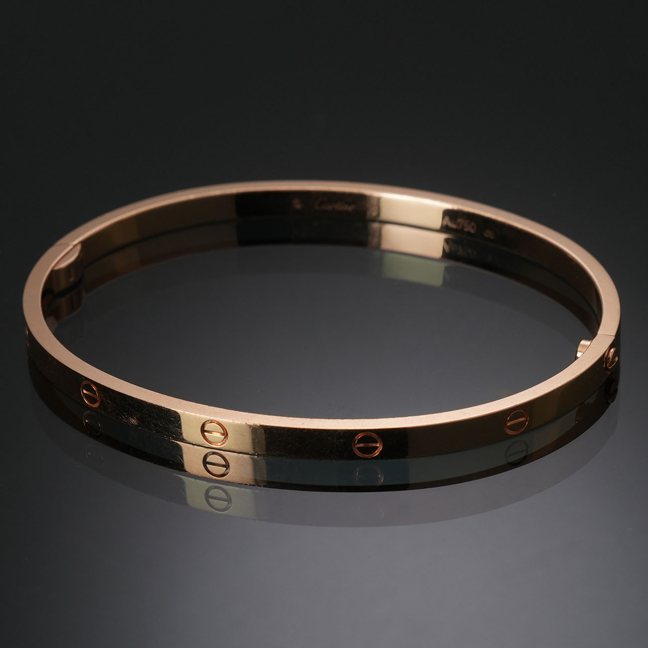 CARTIER(USED)까르띠에 러브 브레이슬릿 스몰#18