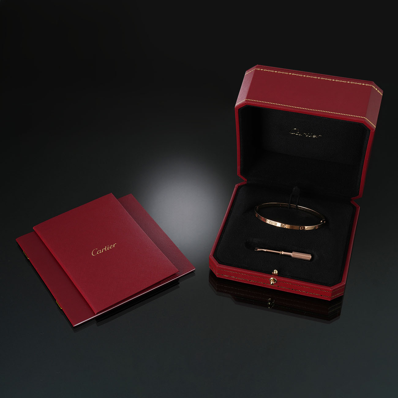 CARTIER(USED)까르띠에 러브 브레이슬릿 스몰#18