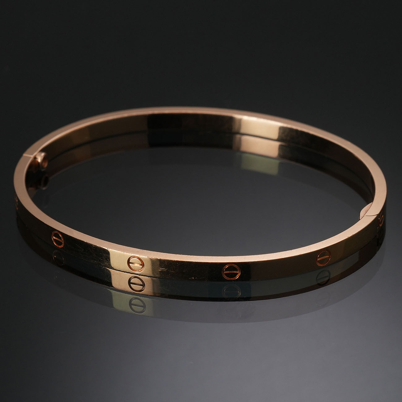 CARTIER(USED)까르띠에 러브 브레이슬릿 스몰#18