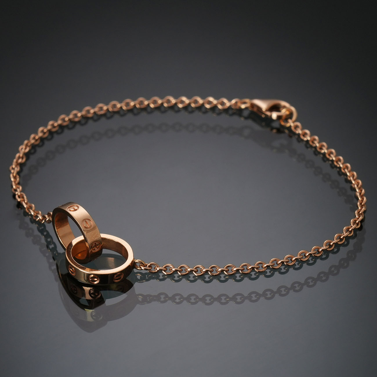 CARTIER(USED)까르띠에 러브 체인 브레이슬릿