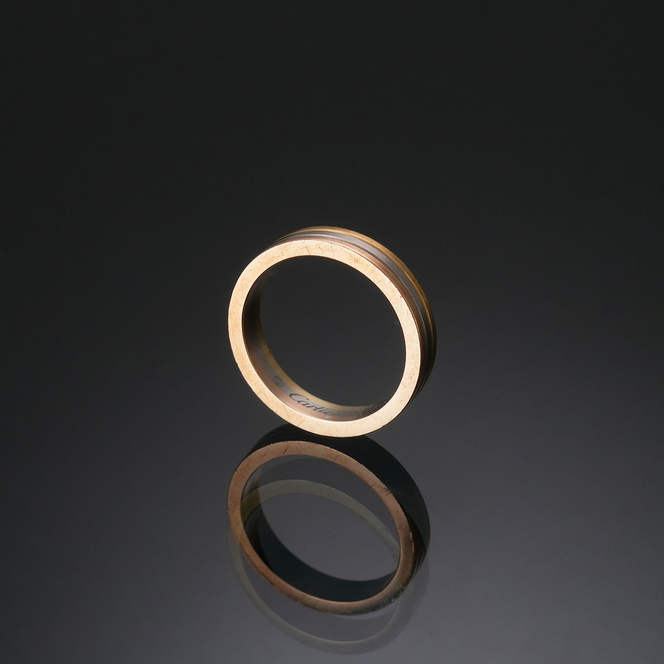 CARTIER(USED)까르띠에 방돔 루이 웨딩밴드#48 3.5mm
