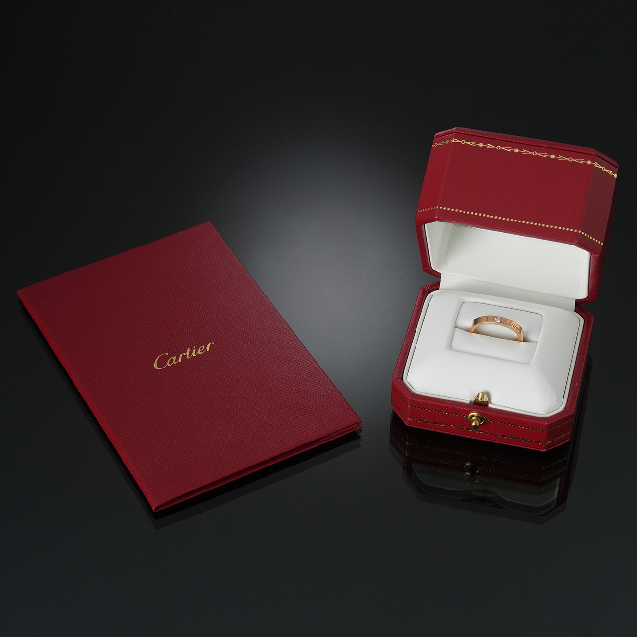 CARTIER(USED)까르띠에 1P C드 까르띠에 웨딩밴드#52