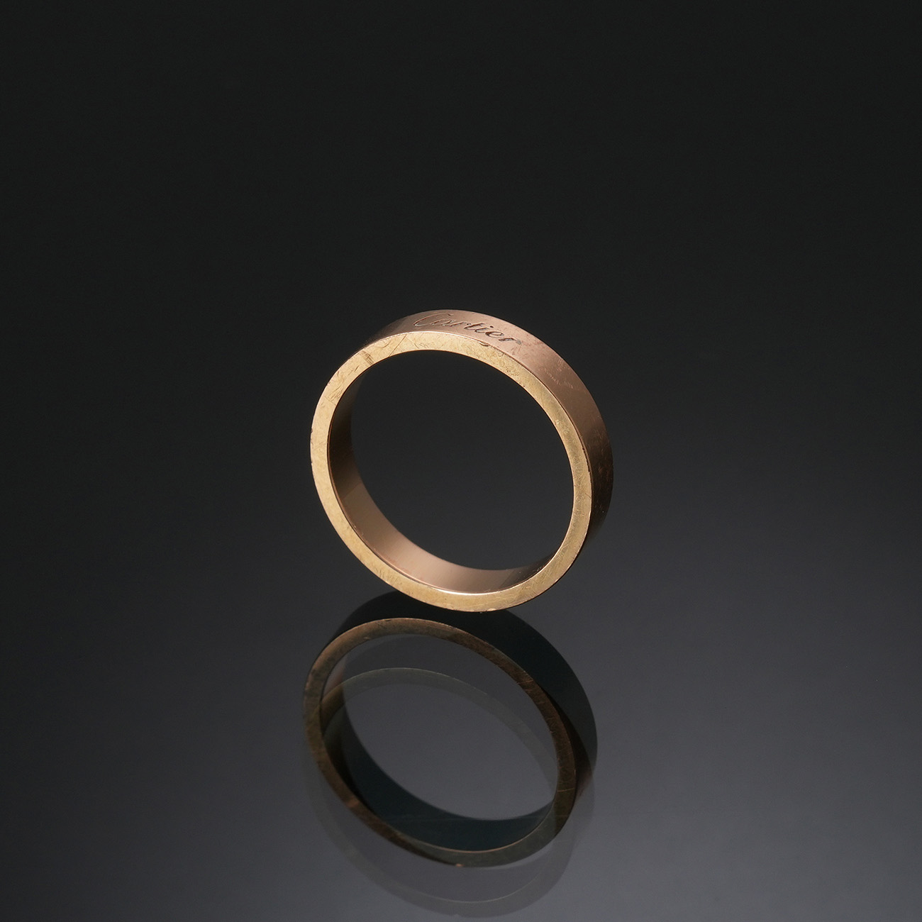 CARTIER(USED)끼르띠에 C드 까르띠에 웨딩링 4mm #56