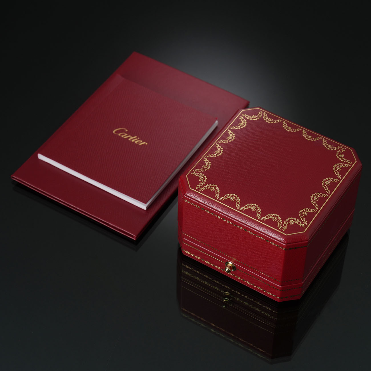 CARTIER(USED)까르띠에 파베 다이아 트리니티 스몰 링 #51