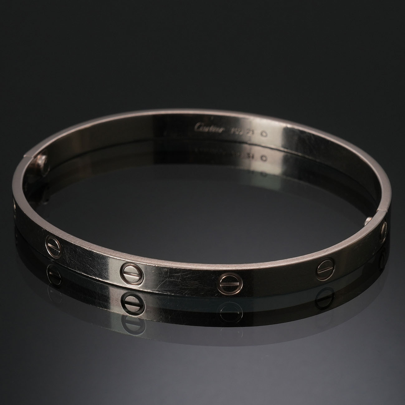 CARTIER(USED)까르띠에 러브 브레이슬릿 #21