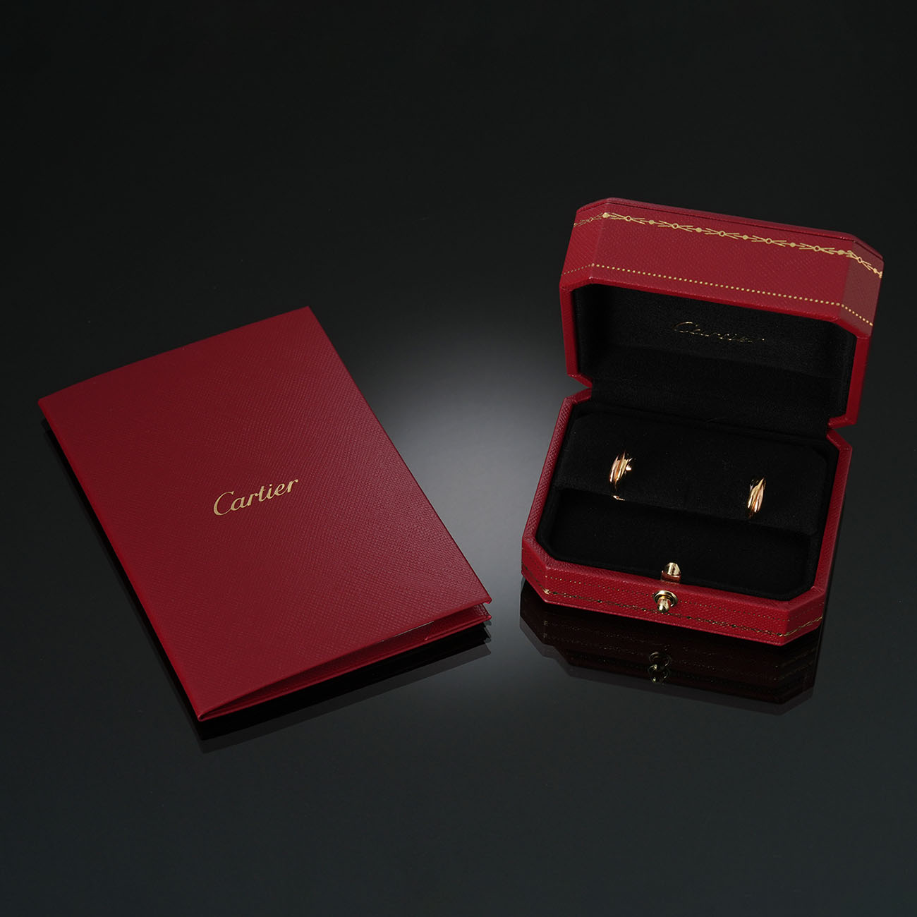 CARTIER(USED)까르띠에 트리니티 이어링