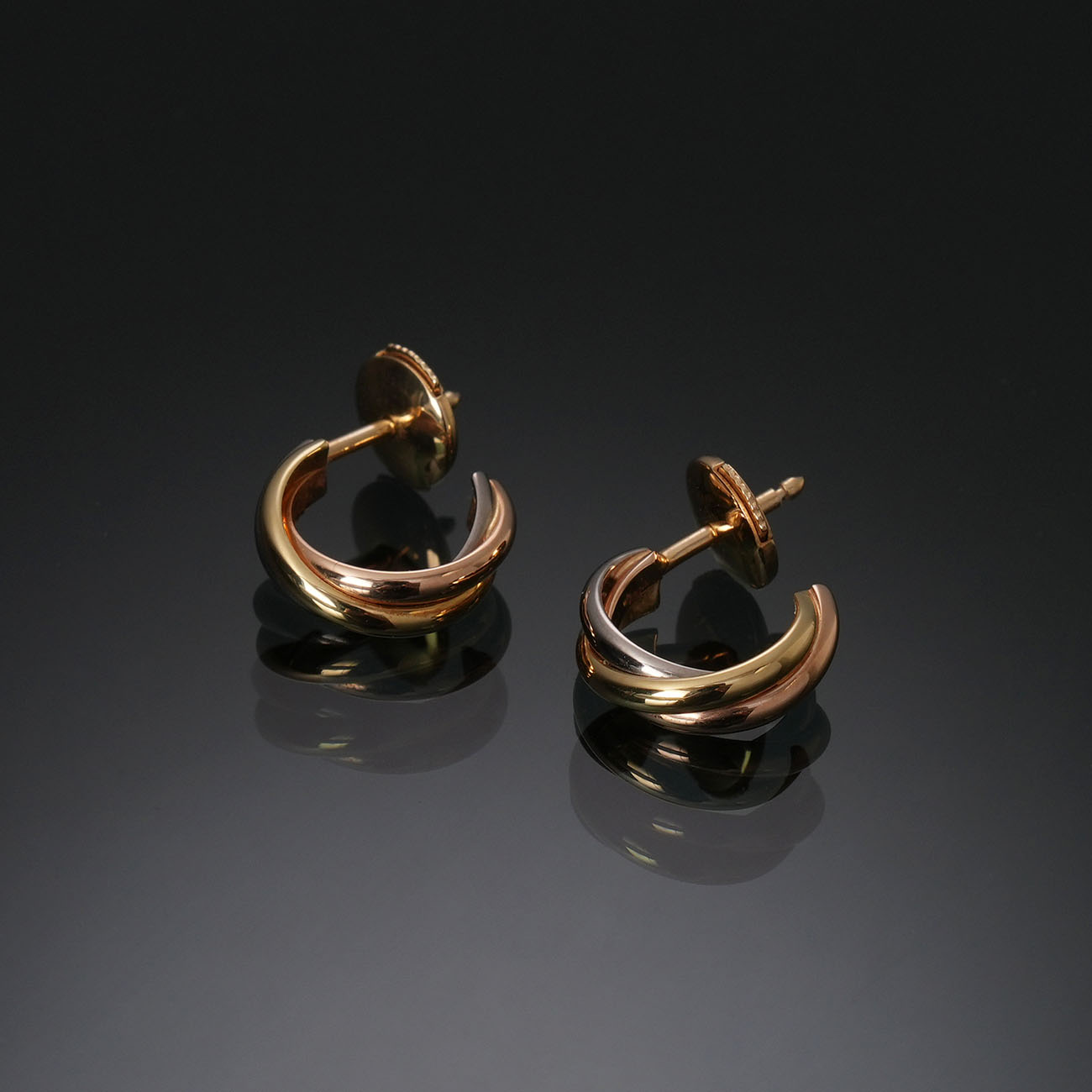 CARTIER(USED)까르띠에 트리니티 이어링