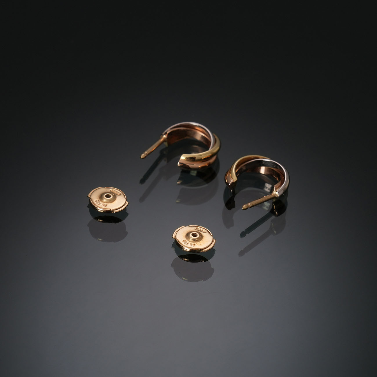 CARTIER(USED)까르띠에 트리니티 이어링