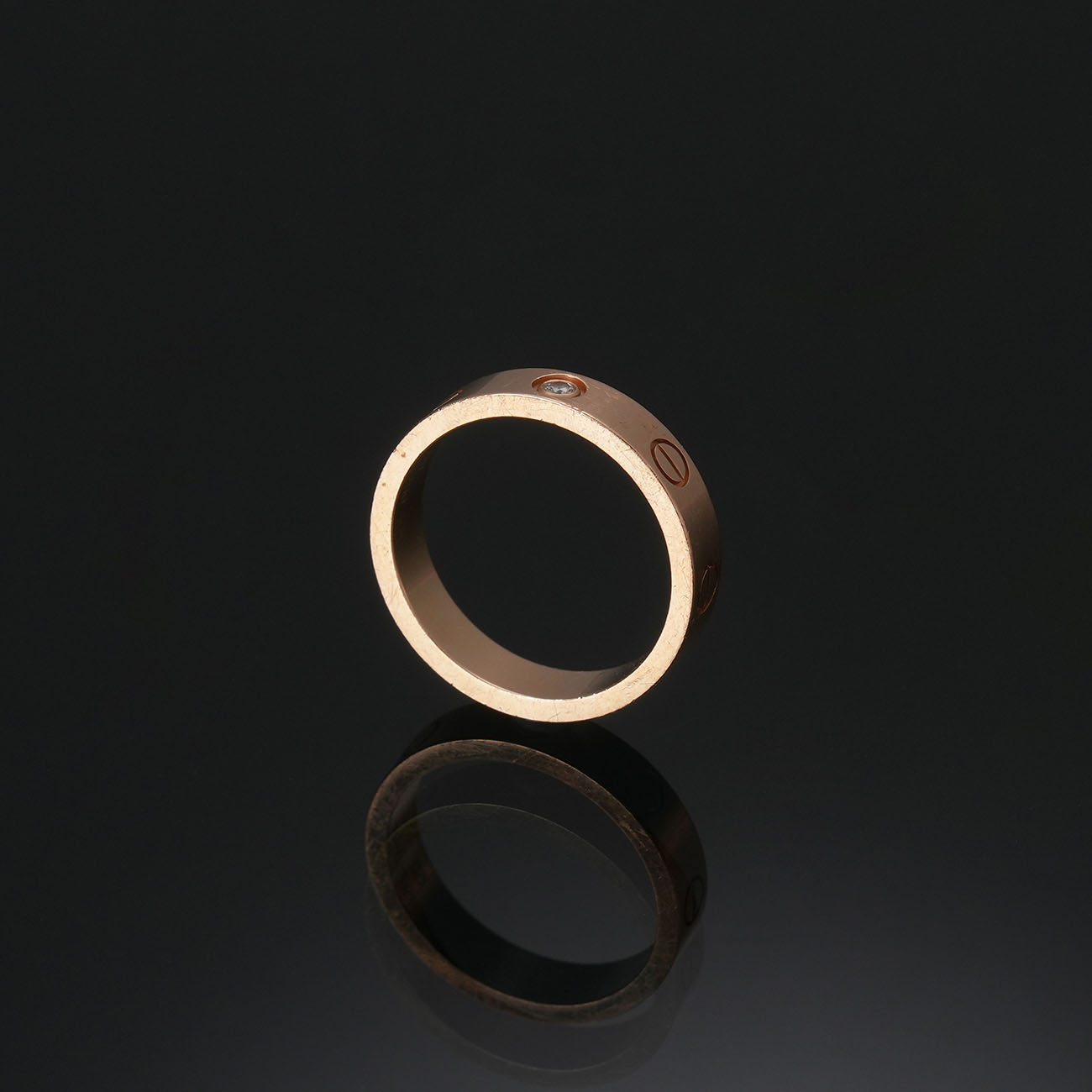 CARTIER(USED)까르띠에 1P 러브 링 #50