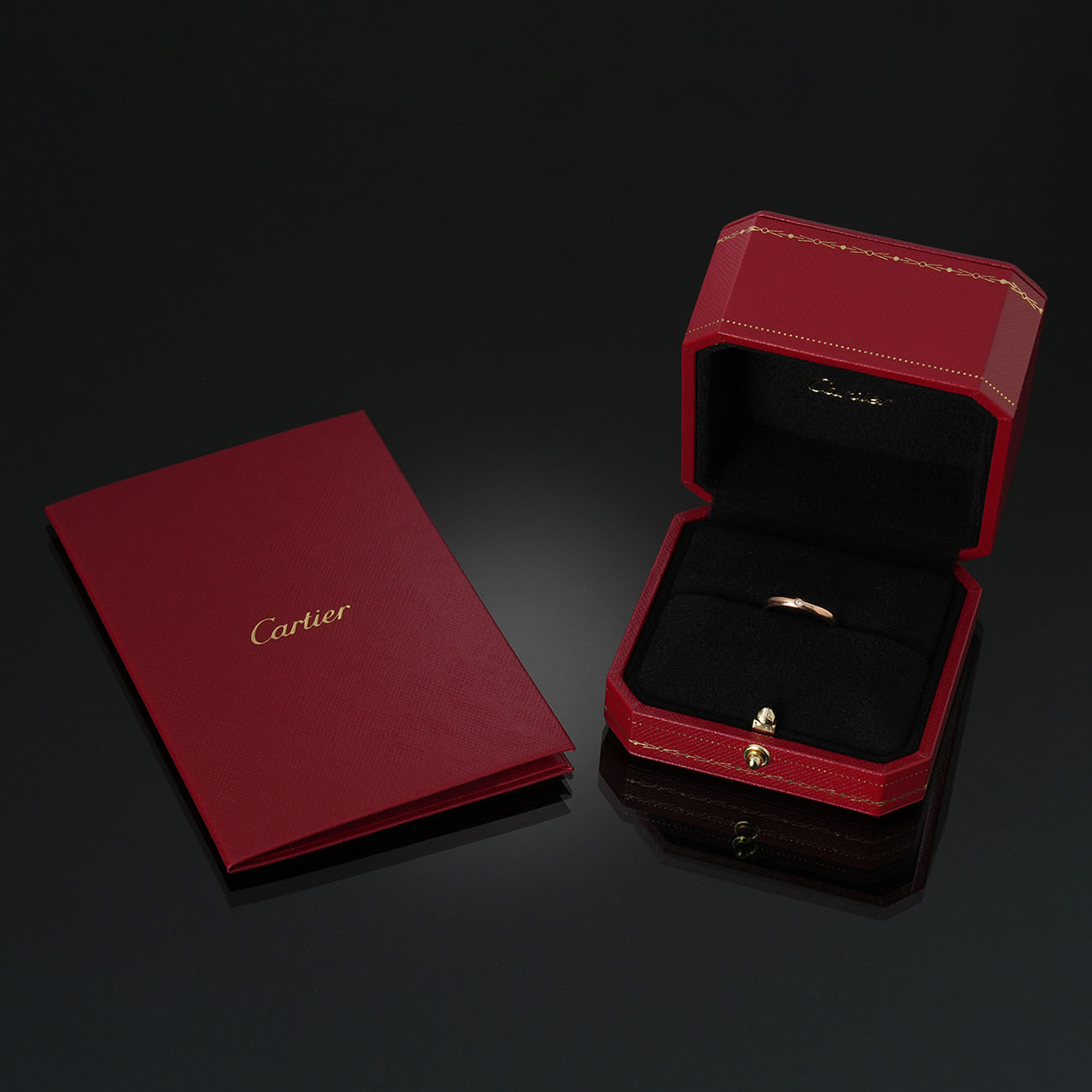 CARTIER(USED)까르띠에 1895 웨딩 링 #48