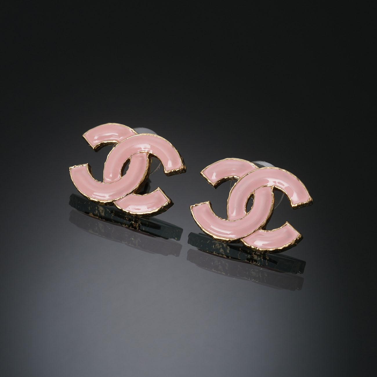 CHANEL(NEW)샤넬 ABC250 CC로고 레진 이어링