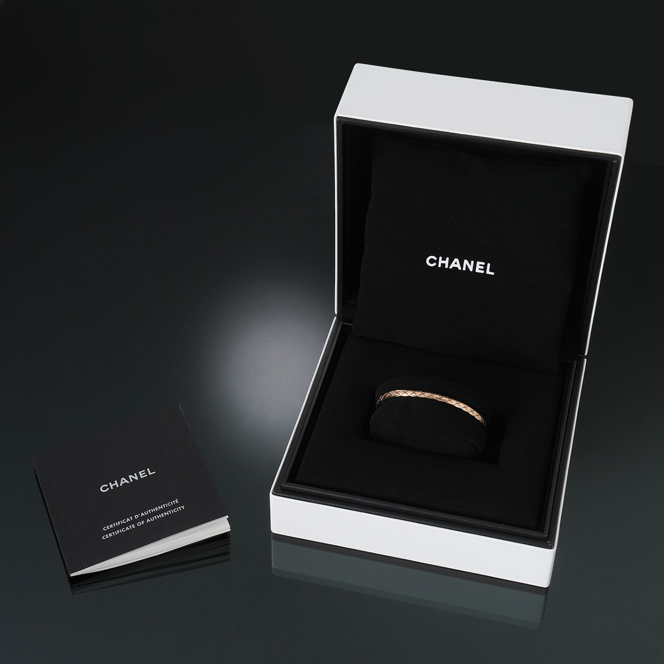 CHANEL(USED)샤넬 J12324 코코크러쉬 브레이슬릿 미니#XS
