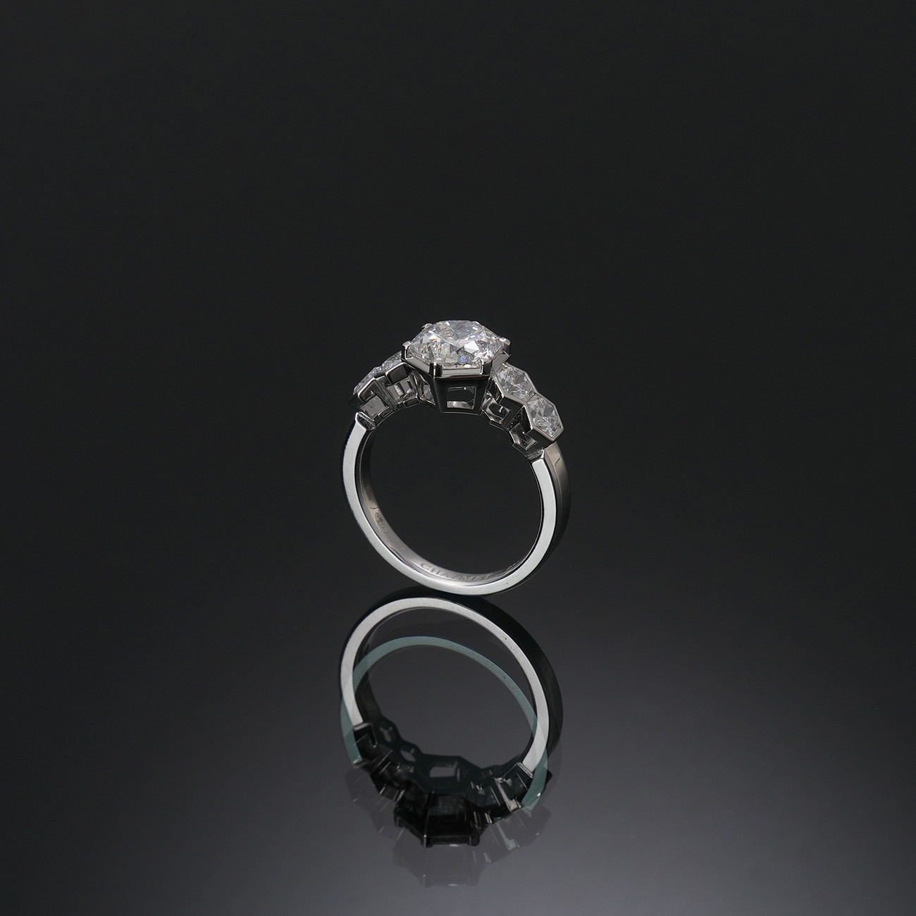 CHAUMET(USED)쇼메 비 마이 러브 다이아 2.04ct 솔리테어 링 #50