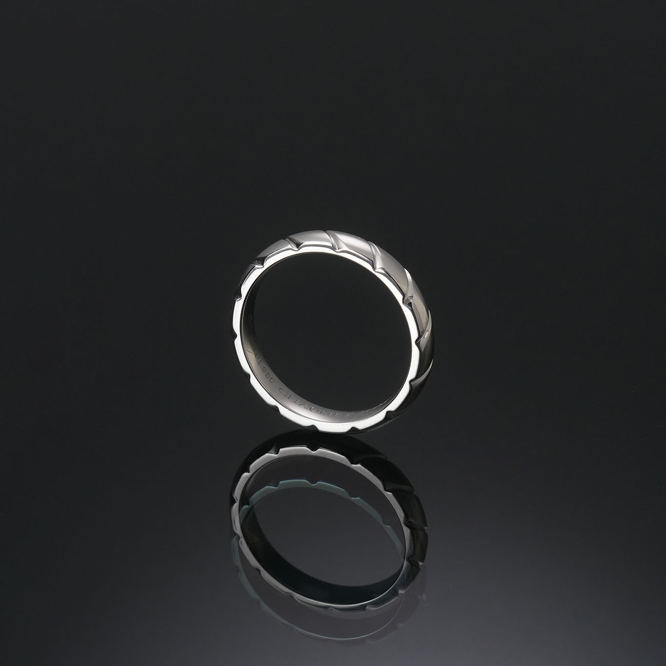 CHAUMET(USED)쇼메 토르사드 드 쇼메 웨딩밴드 #55