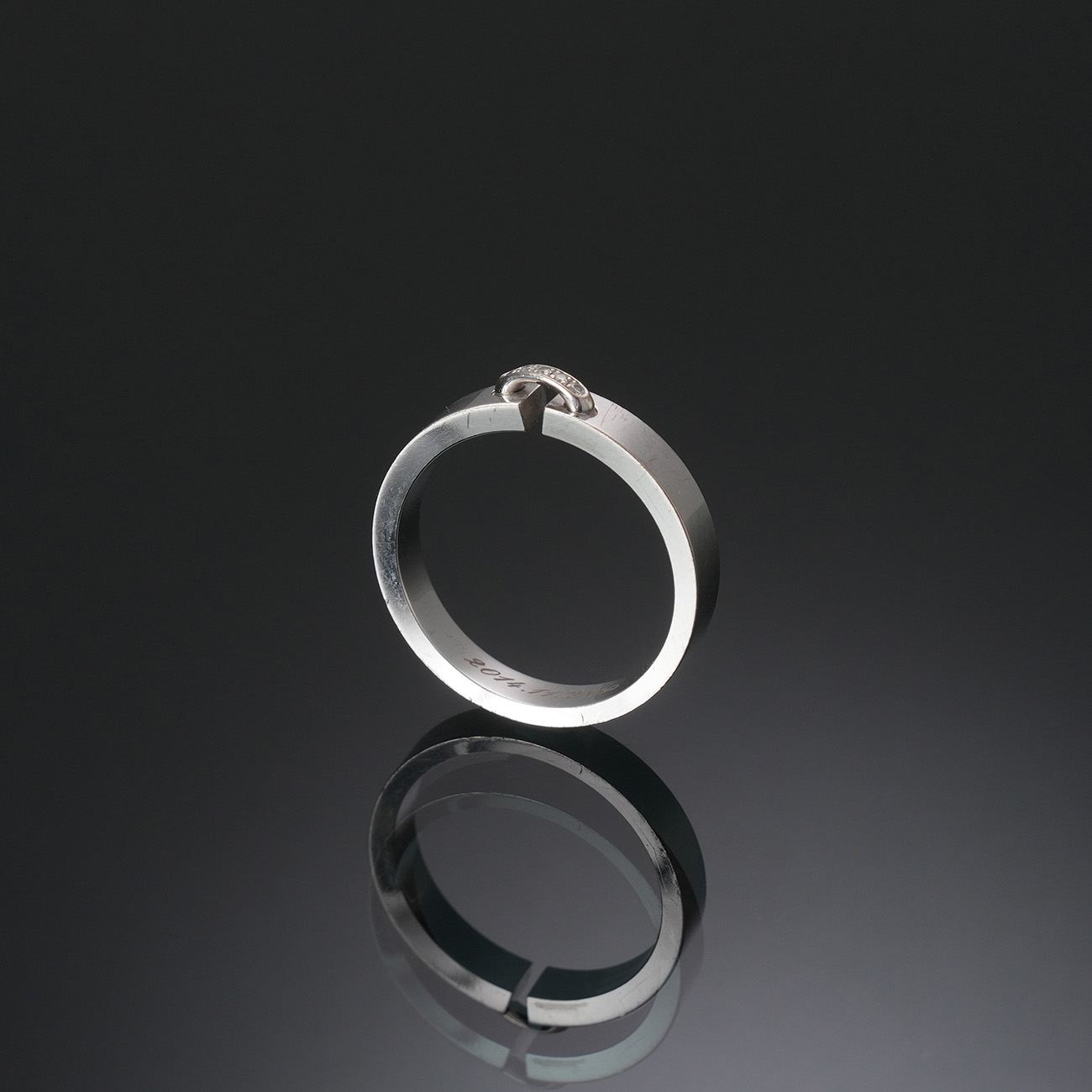 CHAUMET(USED)쇼메 리앙 에비당스 링 #56