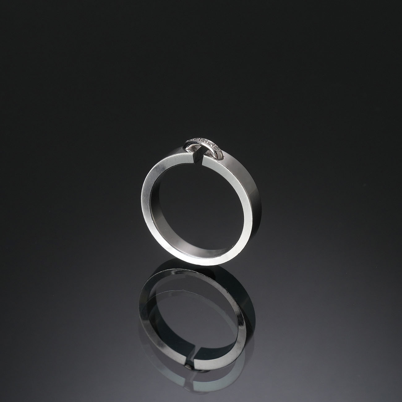 CHAUMET(USED)쇼메 다이아 리앙 에비당스 링 #49