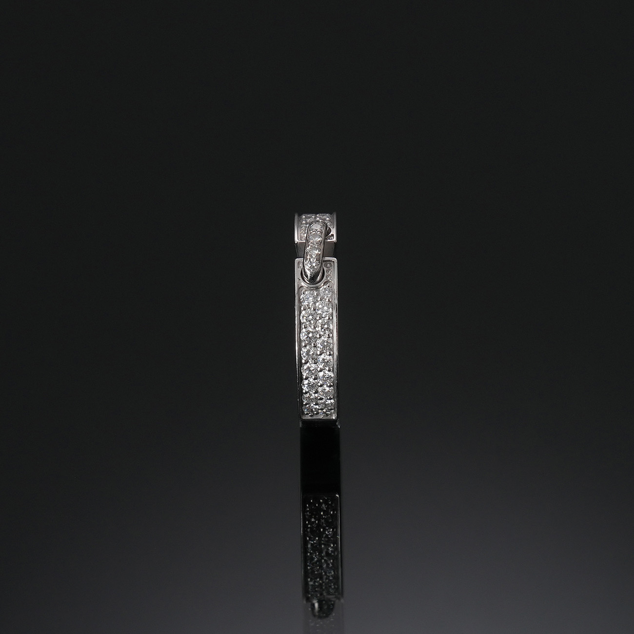 CHAUMET(USED)쇼메 리앙 에비당스 4mm 하프 파베링#47