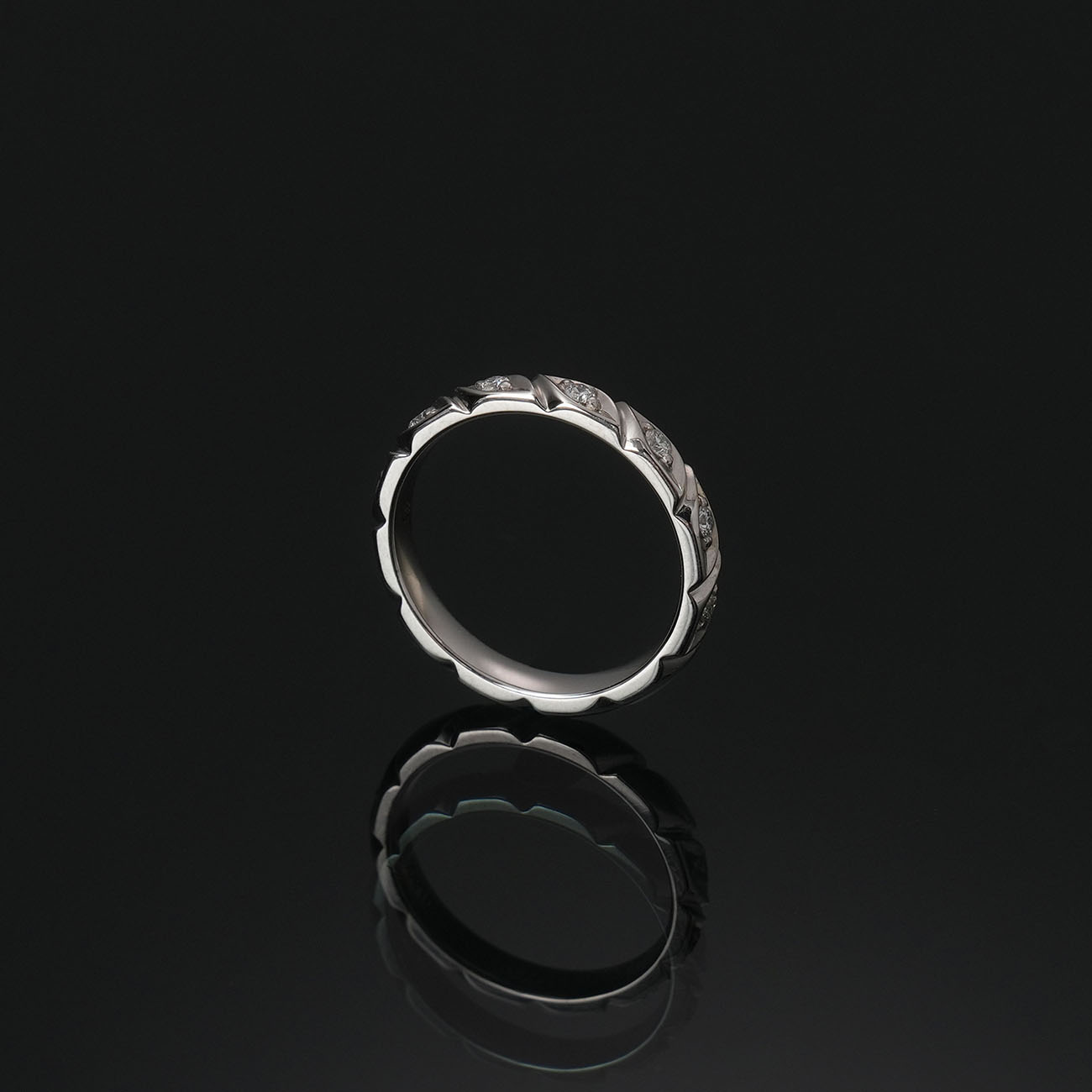 CHAUMET(USED)쇼메 토르사드 웨딩 밴드 #46