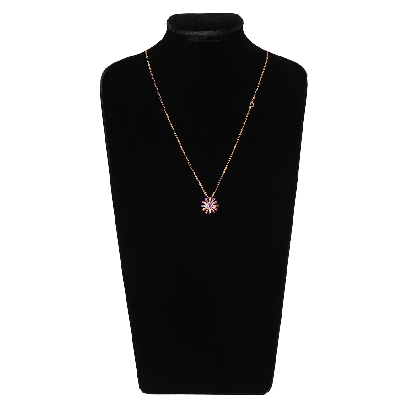 DAMIANI(USED)벨에포크 마르게리타 핑크 사피아어 네크리스 16mm