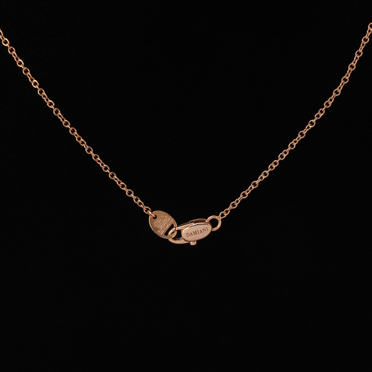 DAMIANI(USED)벨에포크 마르게리타 핑크 사피아어 네크리스 16mm