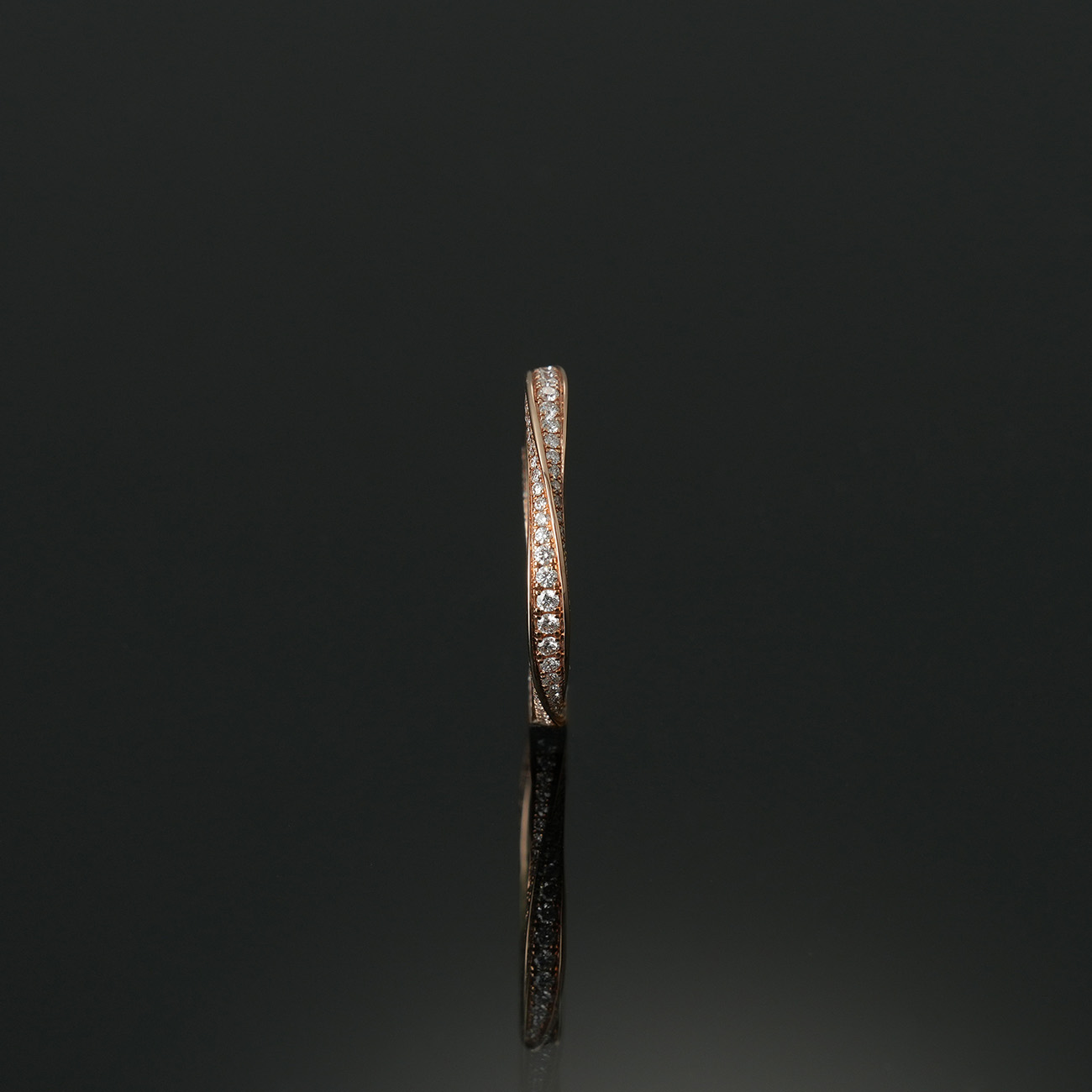 GRAFF(USED)그라프 스파이럴 파베 다이아몬드 밴드 #49