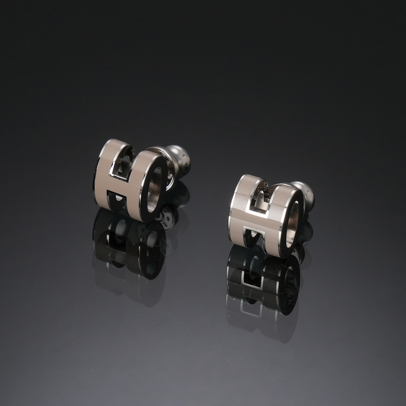 HERMES(NEW)에르메스 팝아슈 미니 이어링 마론글라세 (새상품) NEW PRODUCT
