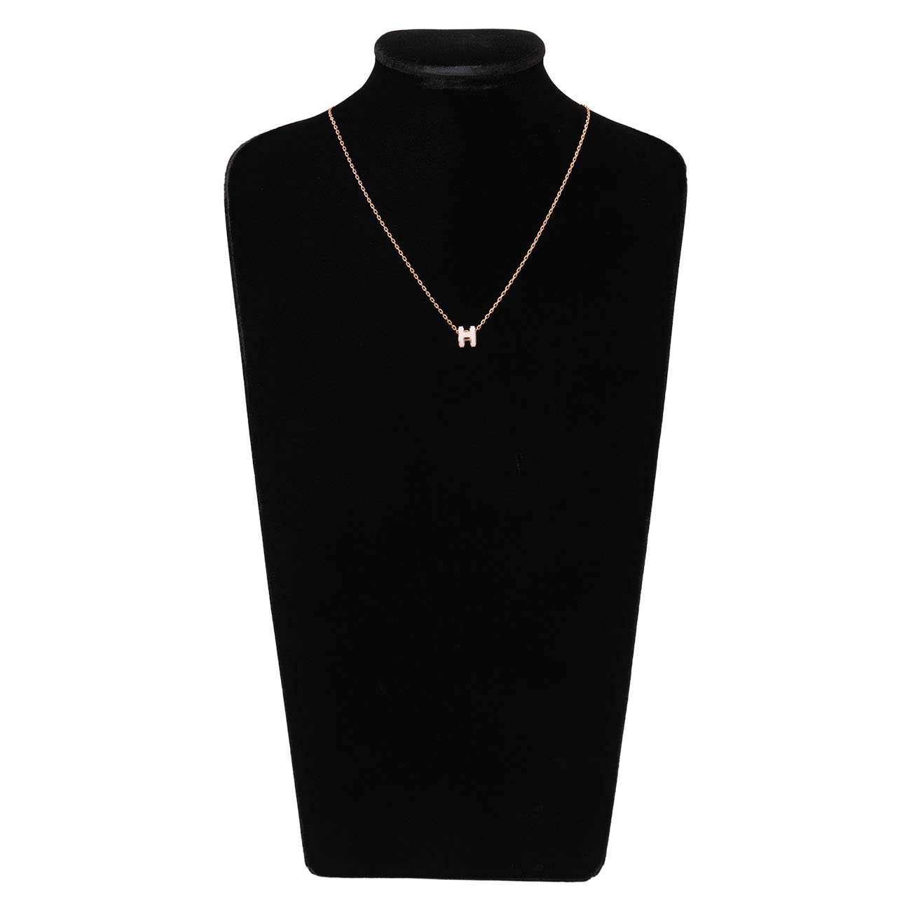 HERMES(NEW)에르메스 미니 팝아슈 네크리스 로즈드라지 (새상품) NEW PRODUCT