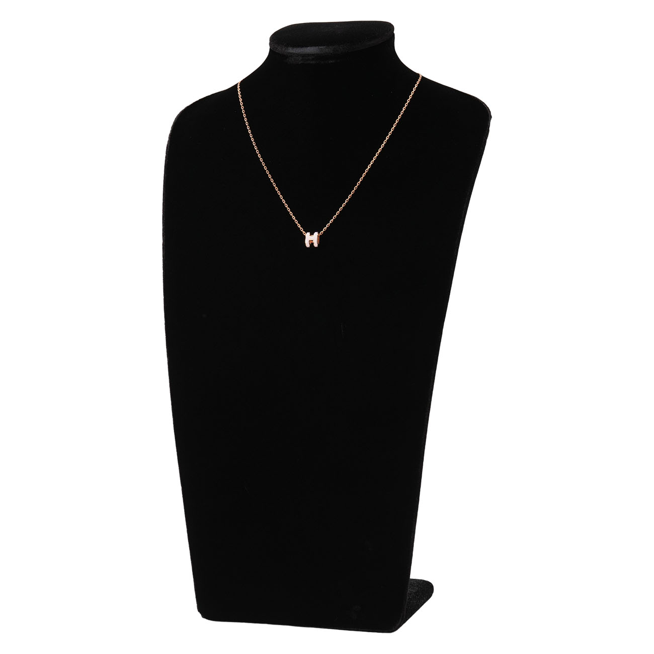 HERMES(NEW)에르메스 미니 팝아슈 네크리스 로즈드라지 (새상품) NEW PRODUCT