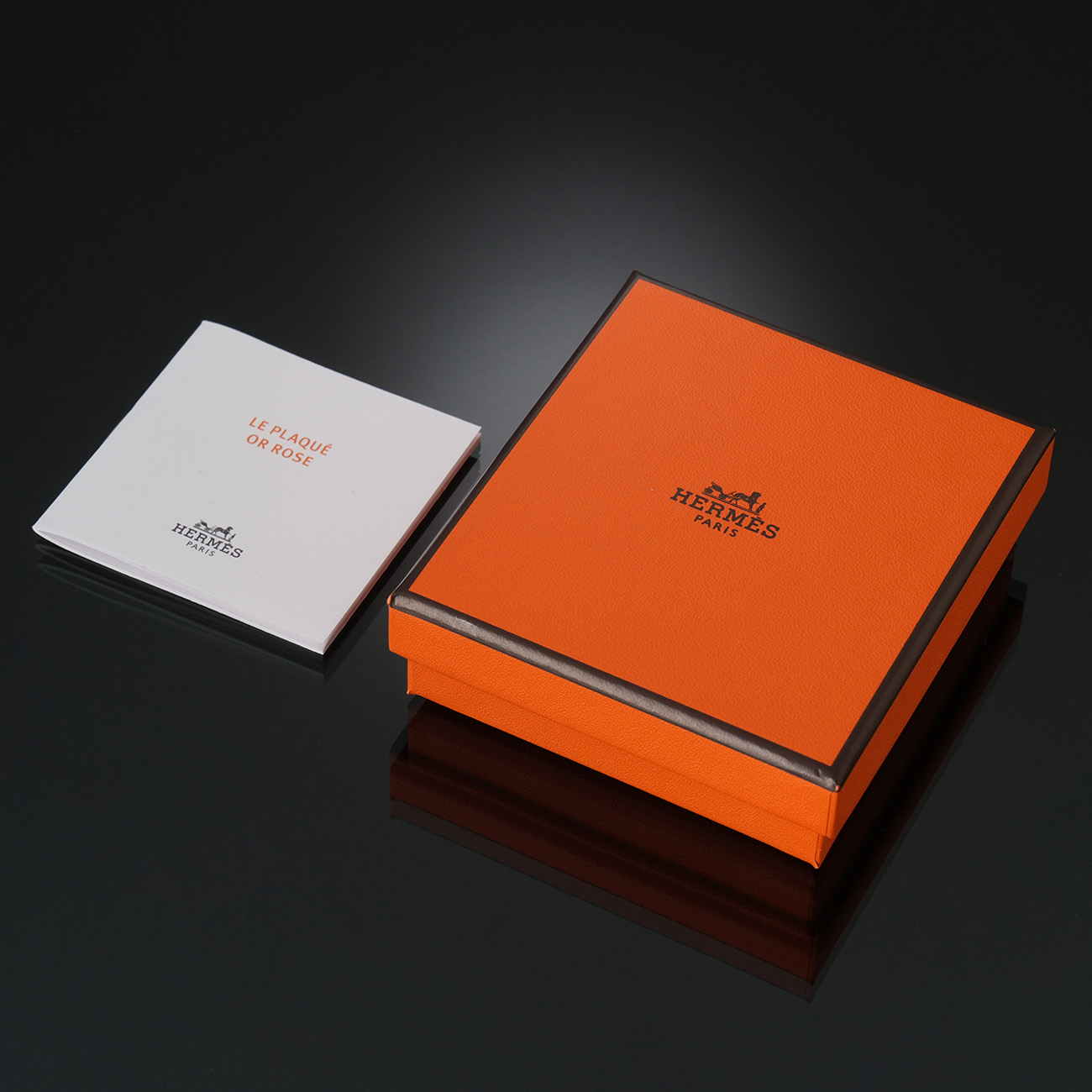 HERMES(USED)에르메스 미니 팝아슈 이어링 뉴골드 로즈골드