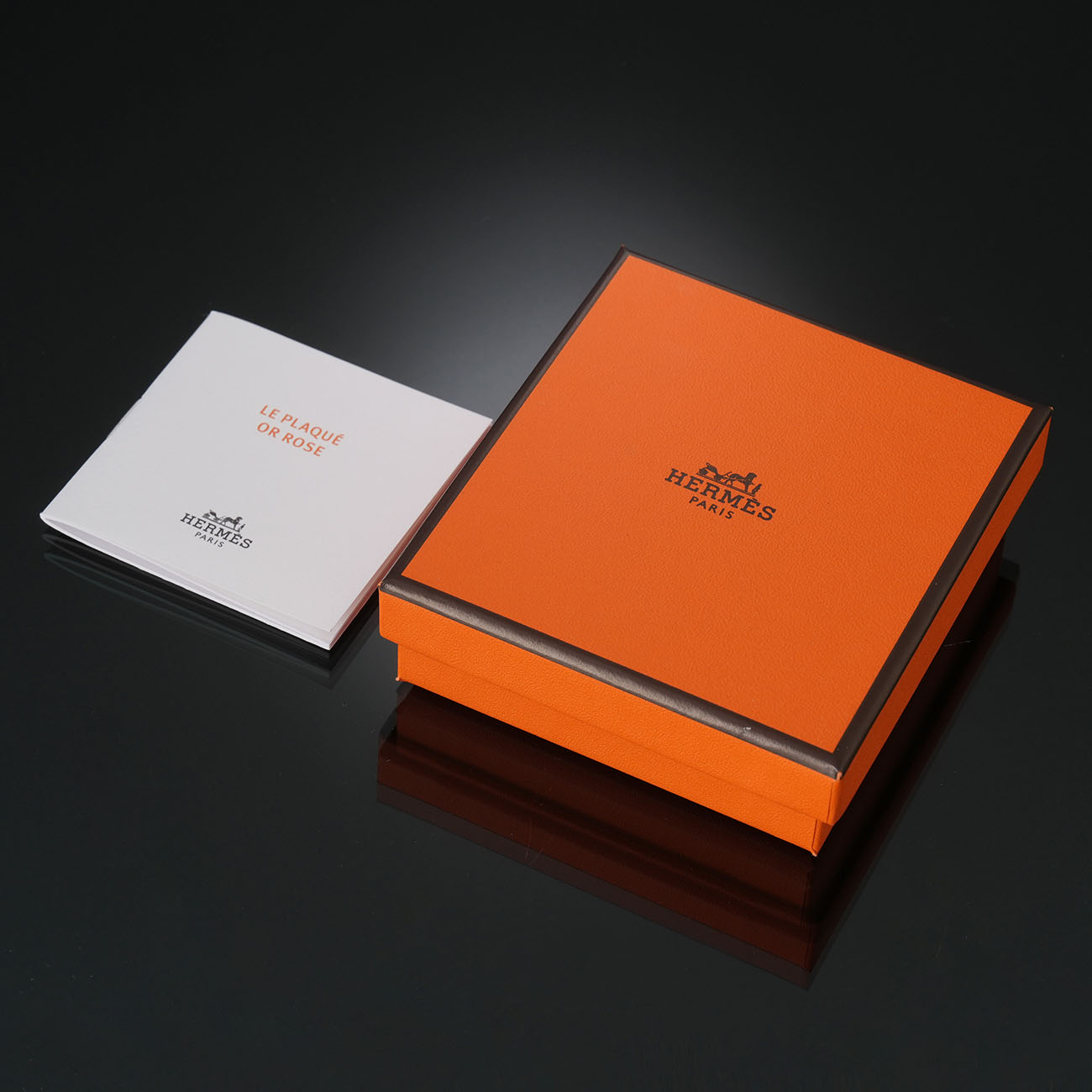 HERMES(USED)에르메스 미니 팝아슈 이어링 오렌지필드