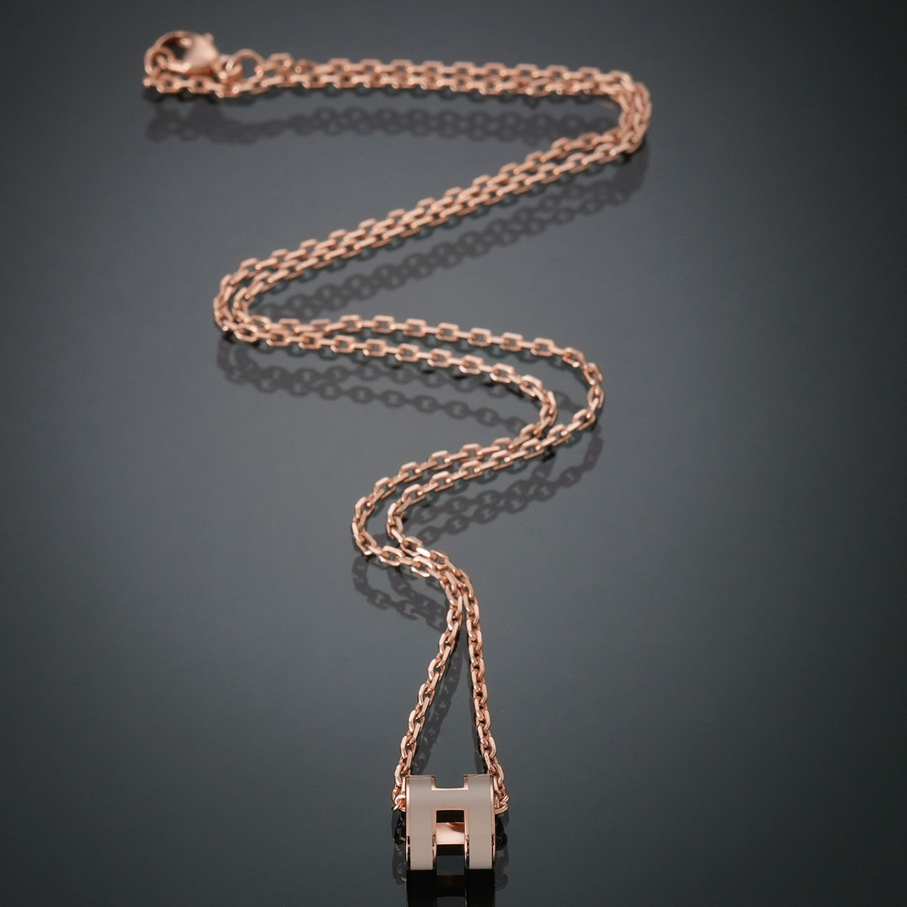 HERMES(NEW)에르메스 팝아슈 미니 마론글라세 로즈골드 (새상품)