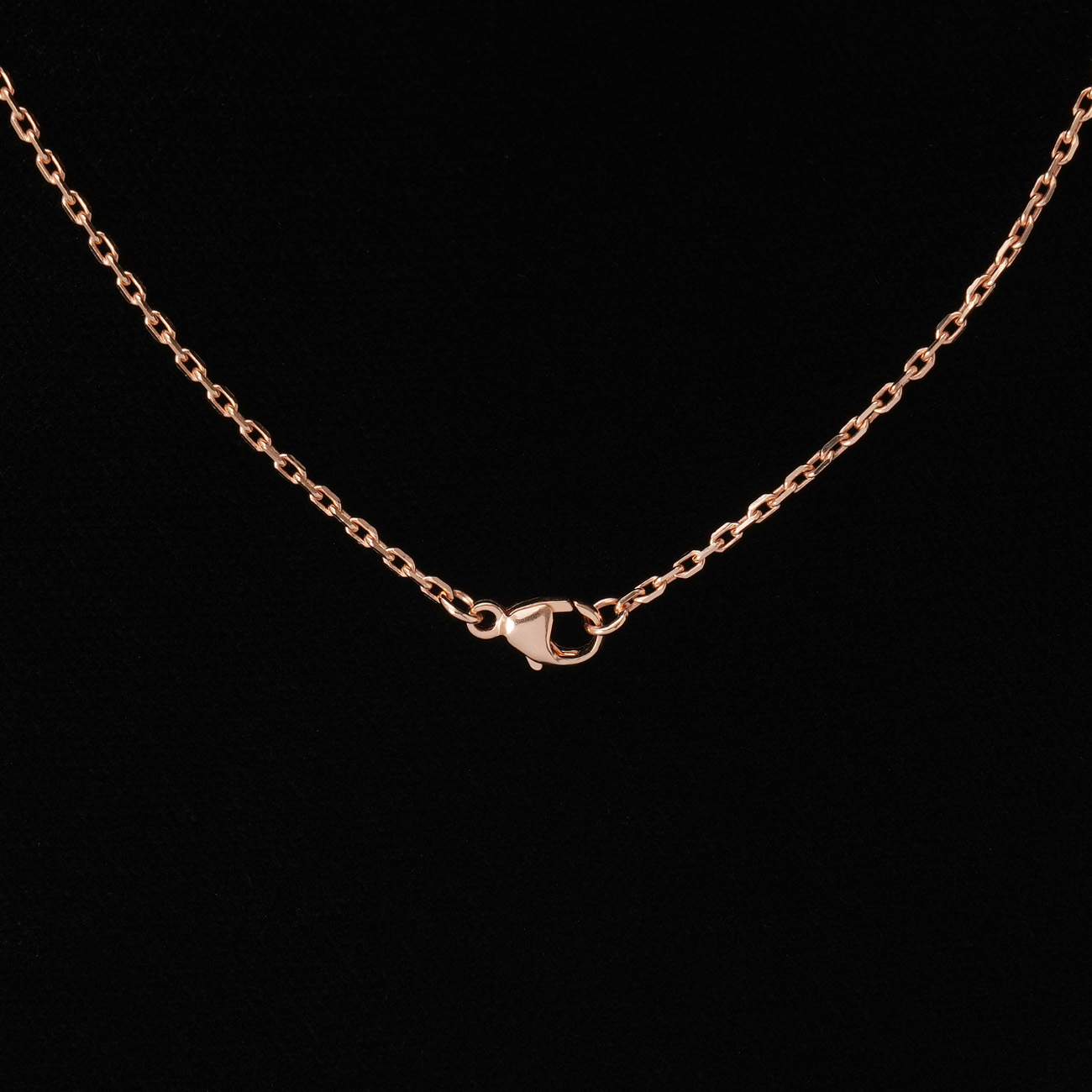 HERMES(USED)에르메스 미니 팝아슈 네크리스 블랑 로즈골드