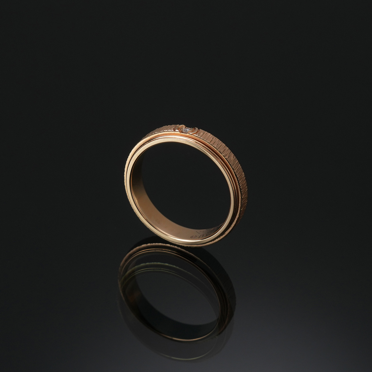 PIAGET(USED)피아제 1P 포제션 데코 팰리스 링 #60