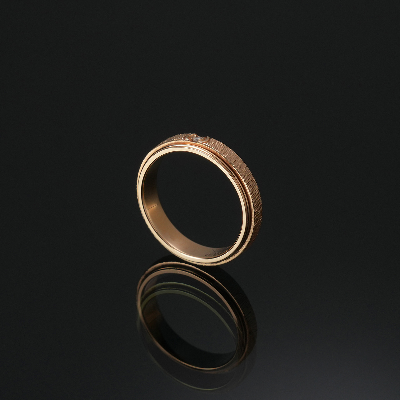 PIAGET(USED)피아제 1P 포제션 데코 팰리스 링 #60