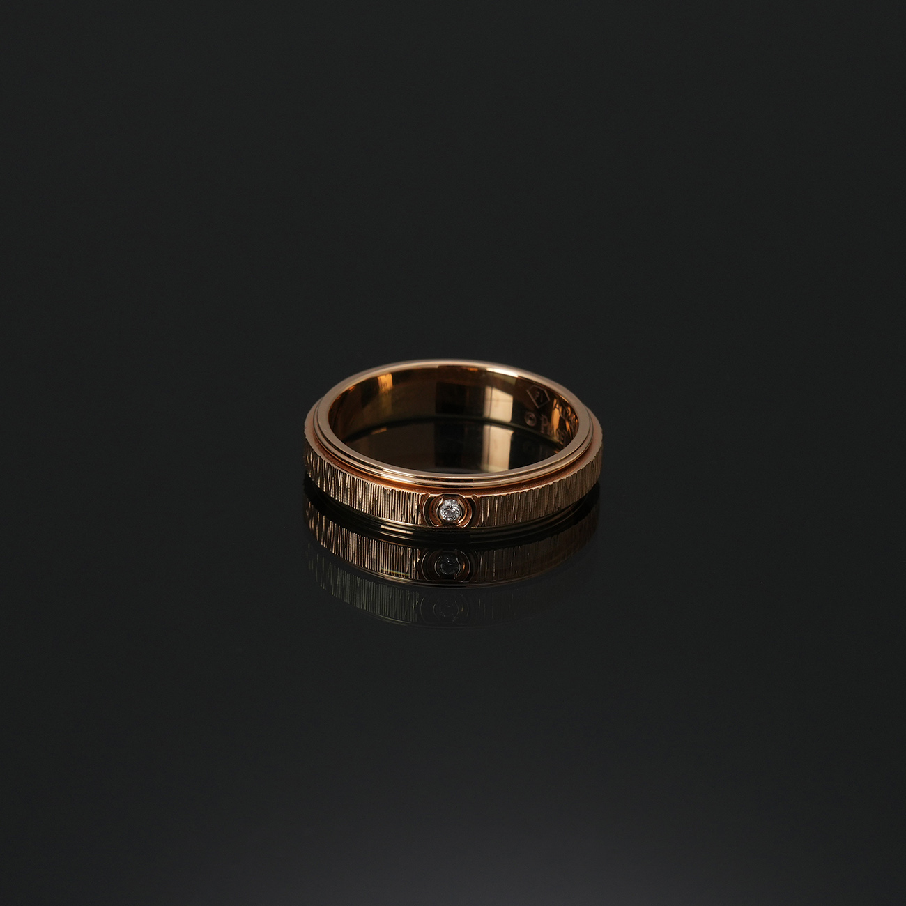 PIAGET(USED)피아제 1P 포제션 데코 팰리스 링 #60