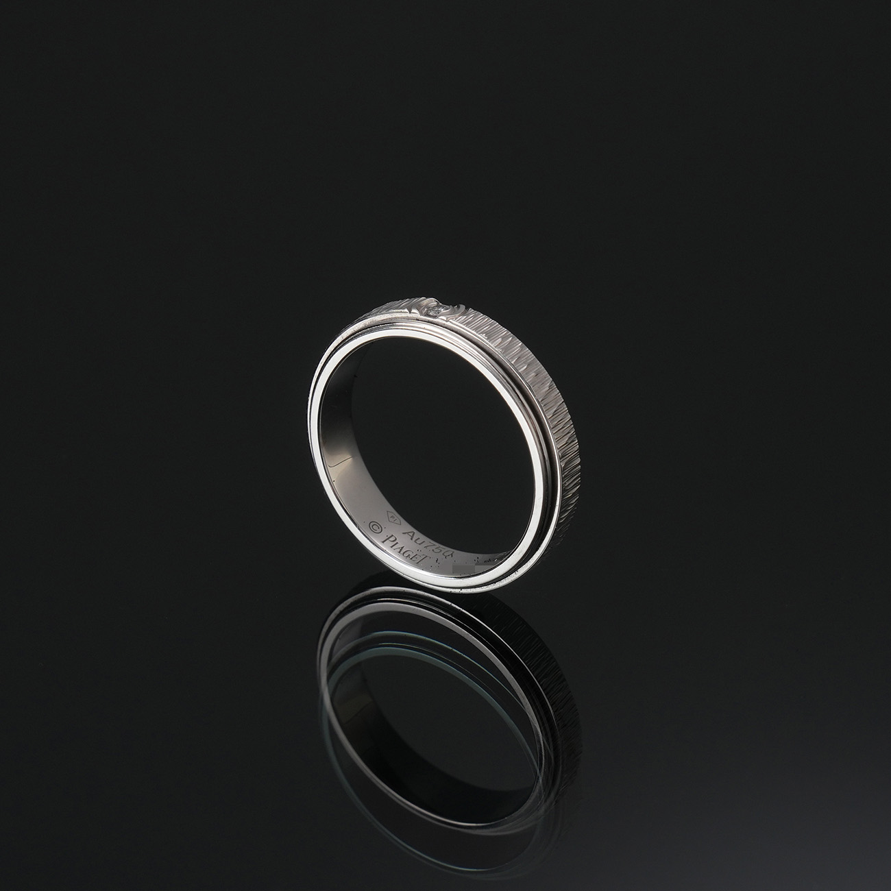 PIAGET(USED)피아제 1P 포제션 데코 팰리스 링 #60