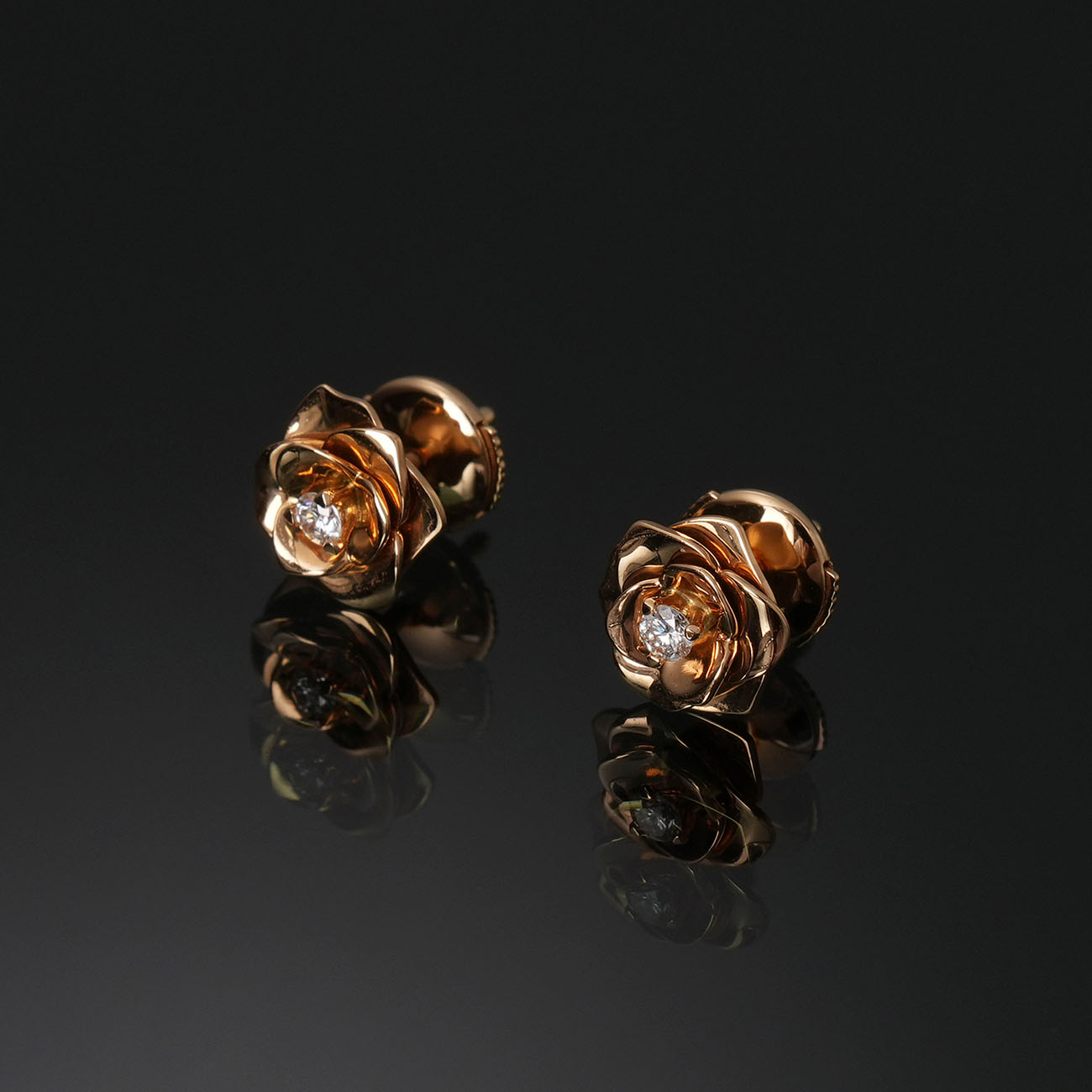 PIAGET(USED)피아제 로즈 이어링