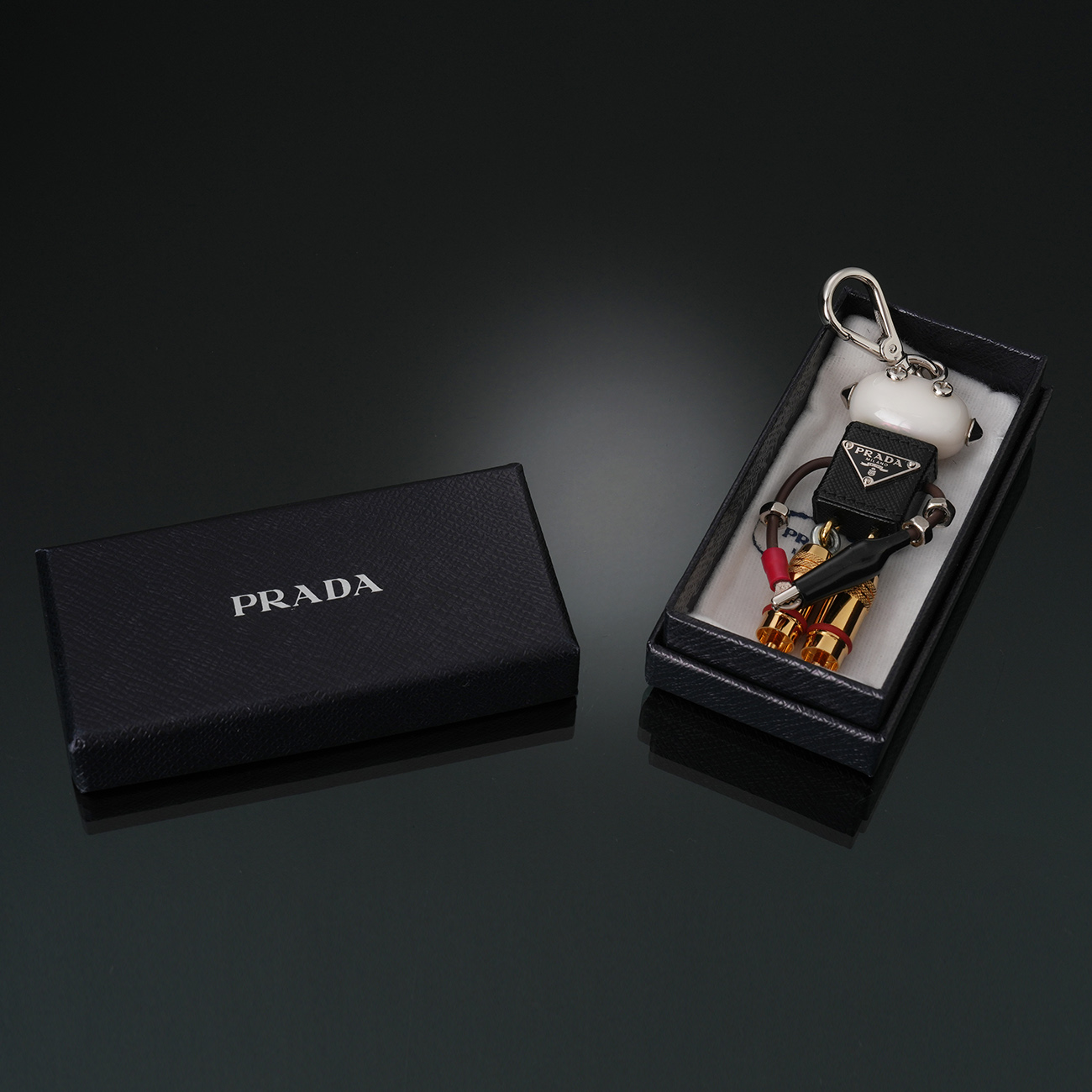 PRADA(USED)프라다 1ARA97 로봇 키링