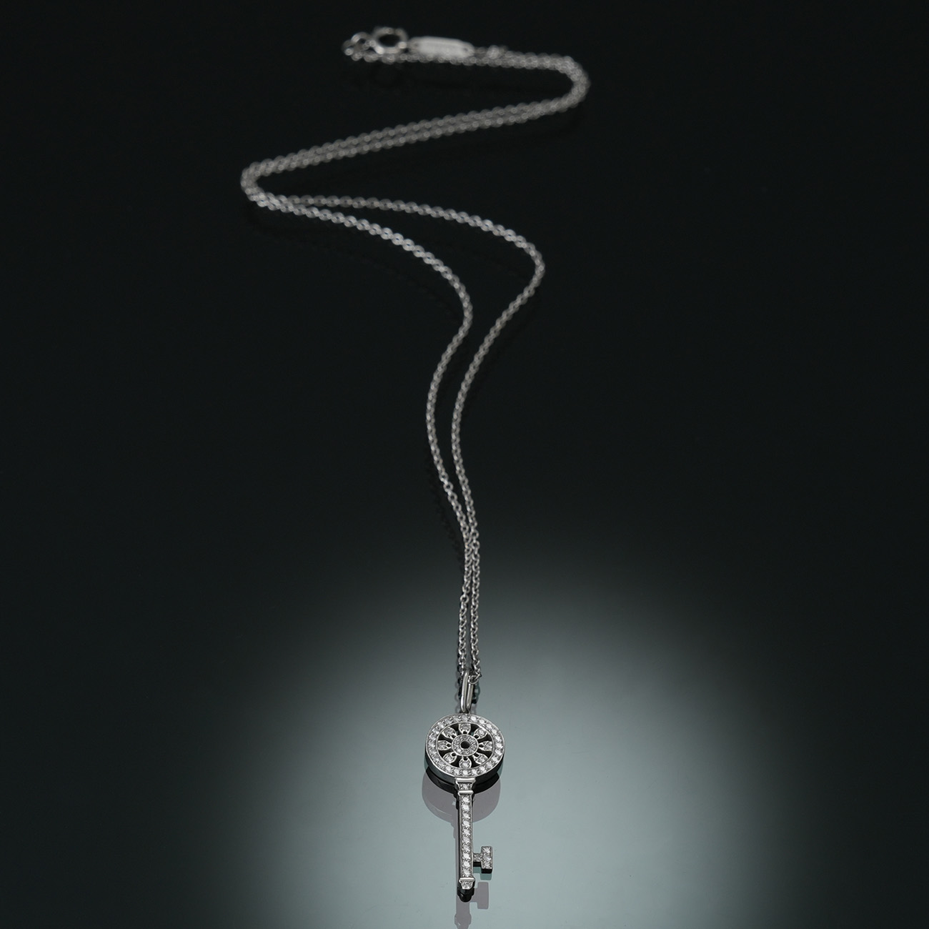 TIFFANY(USED)티파니 키 페탈 키 펜던트 네크리스