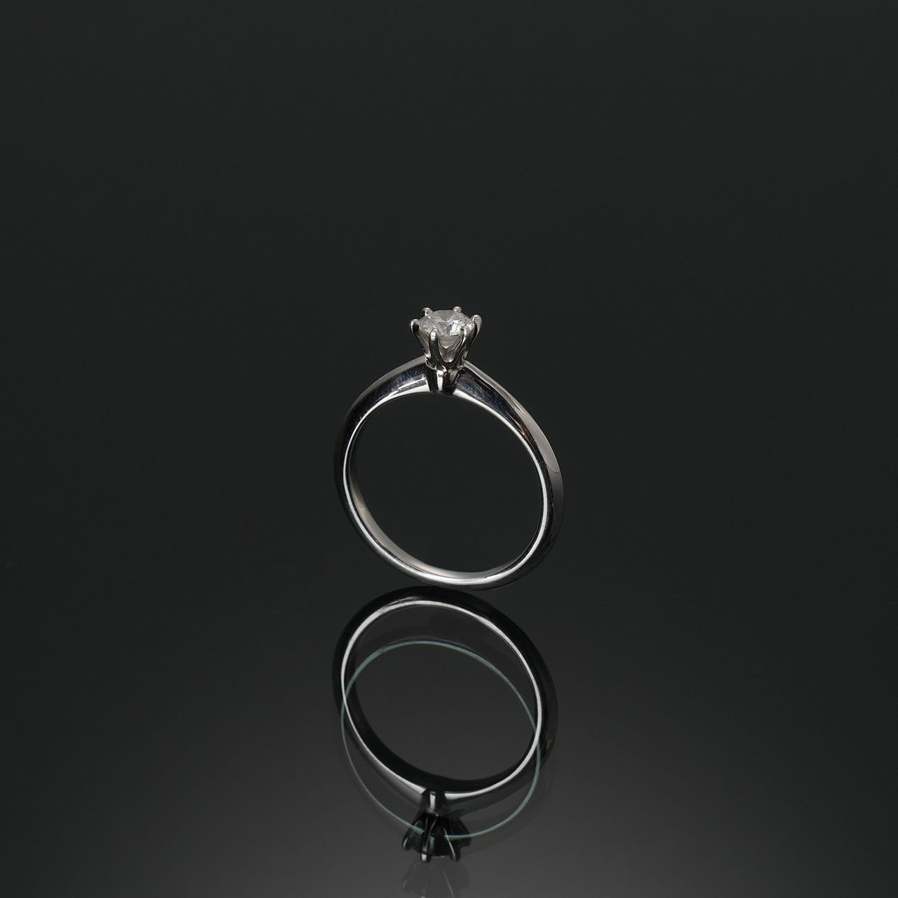 TIFFANY(USED)티파니 솔리테어 0.33CT 다이아링#50