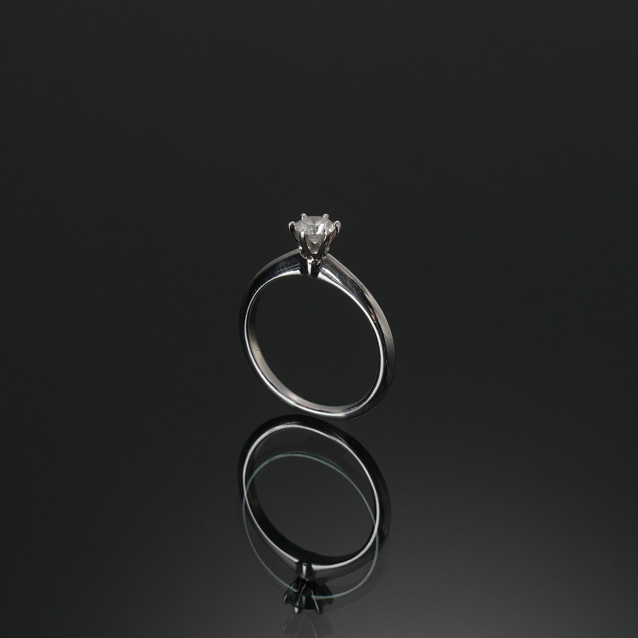 TIFFANY(USED)티파니 솔리테어 0.33CT 다이아링#50
