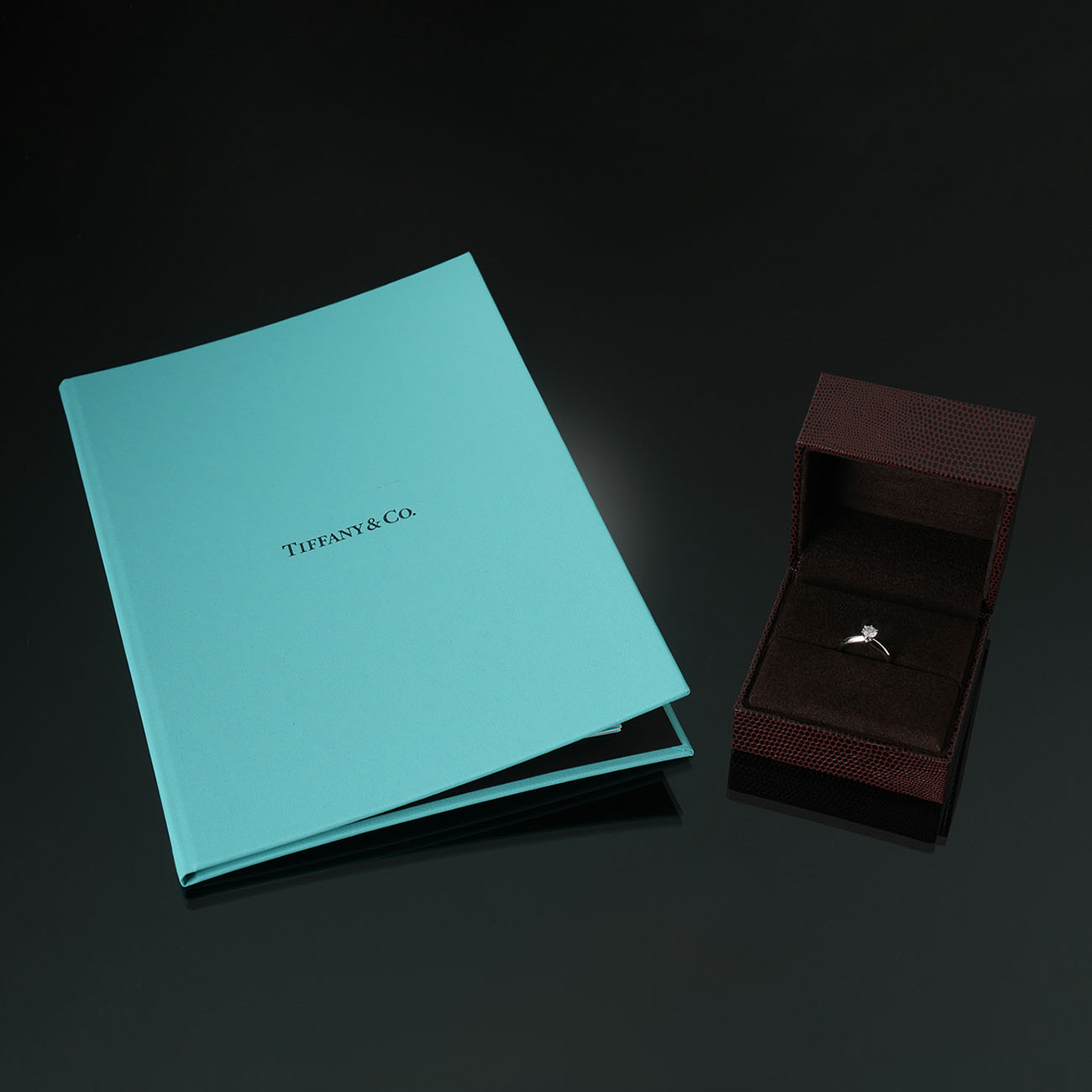 TIFFANY(USED)티파니 0.37ct 다이아 웨딩밴드 #48