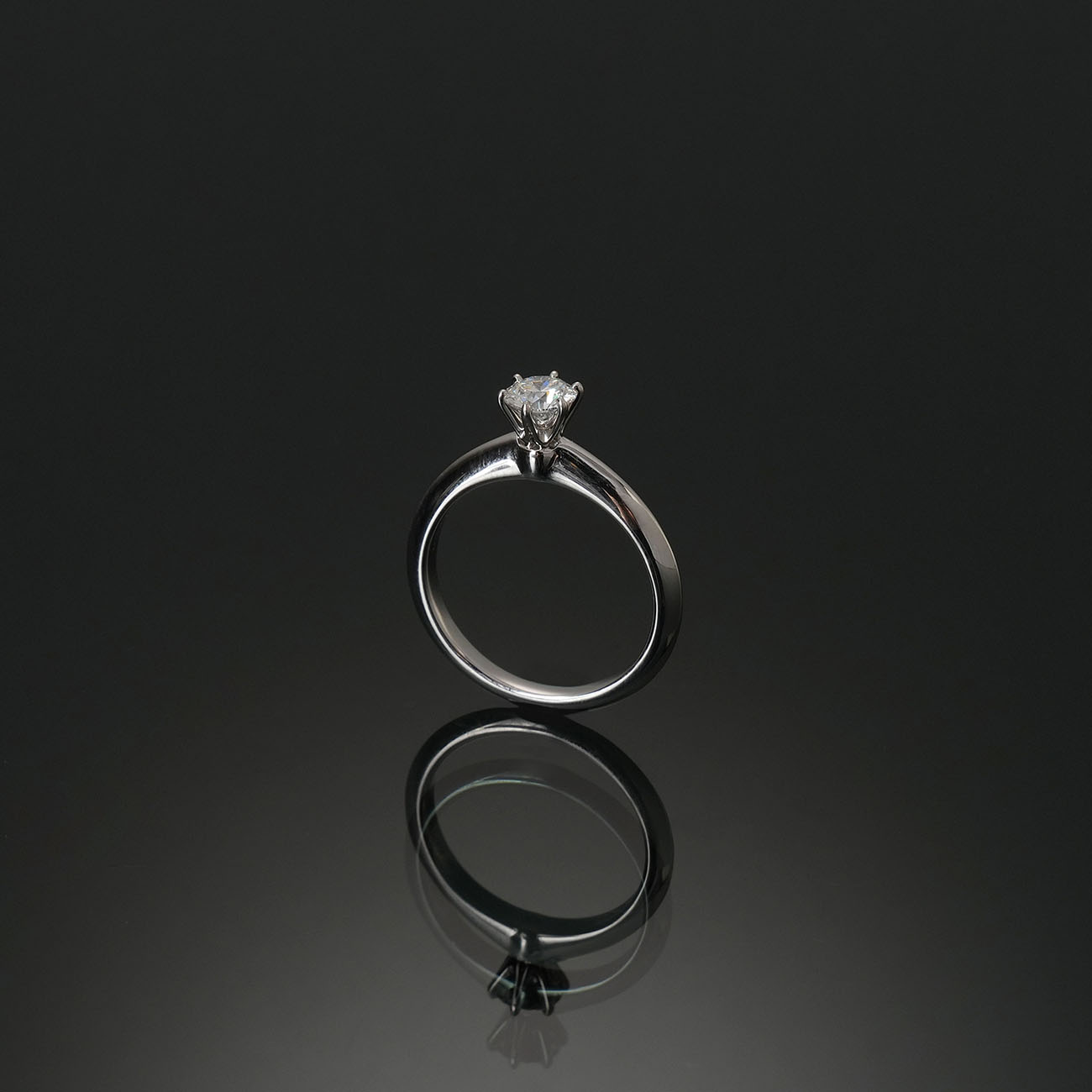 TIFFANY(USED)티파니 0.37ct 다이아 웨딩밴드 #48