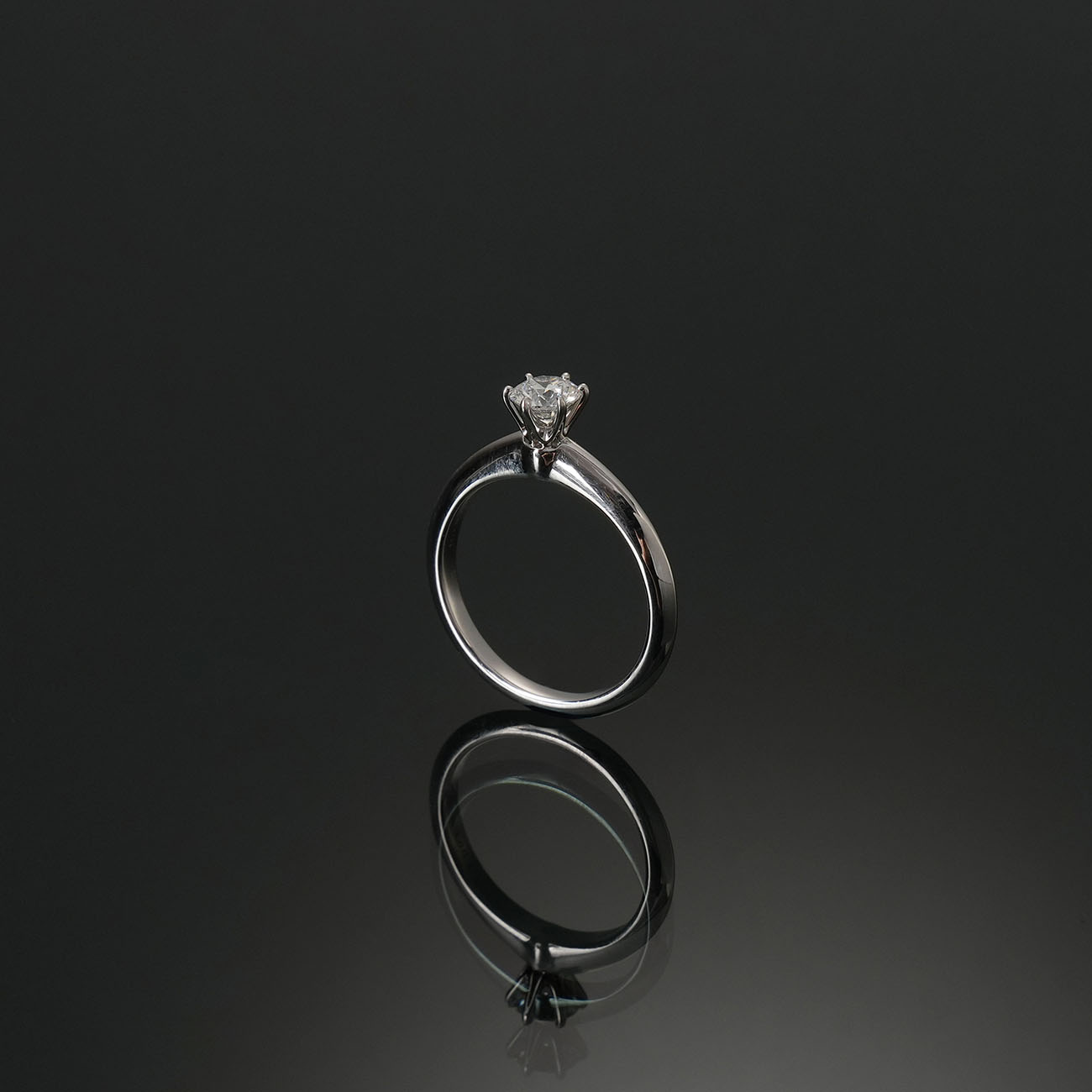 TIFFANY(USED)티파니 0.37ct 다이아 웨딩밴드 #48