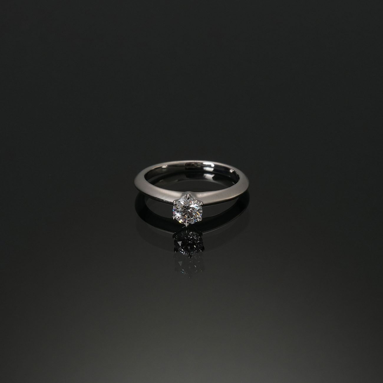 TIFFANY(USED)티파니 0.37ct 다이아 웨딩밴드 #48